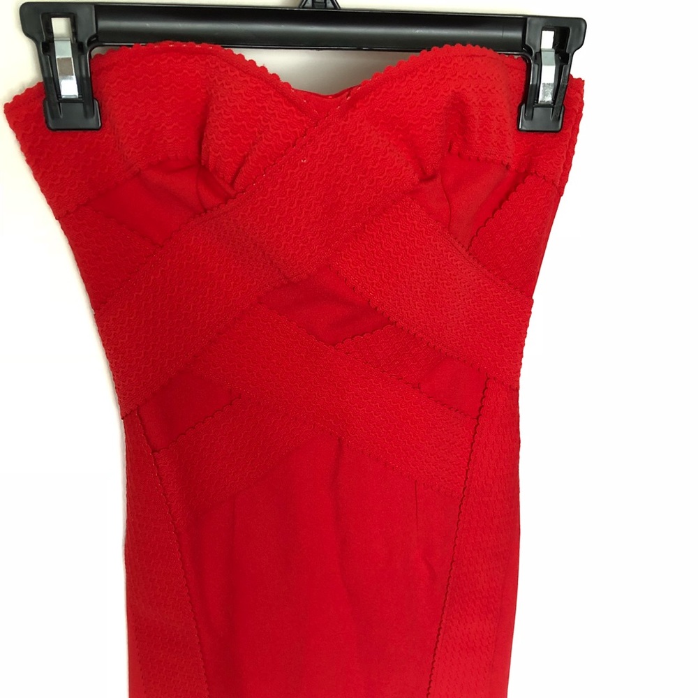 Red sexy dress